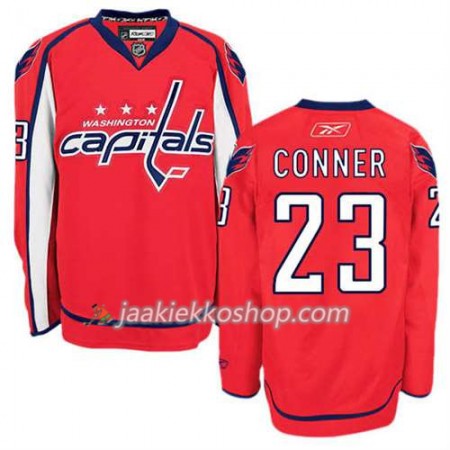 Reebok Miehille NHL Washington Capitals Pelipaita Chris Conner #23 Koti Punainen