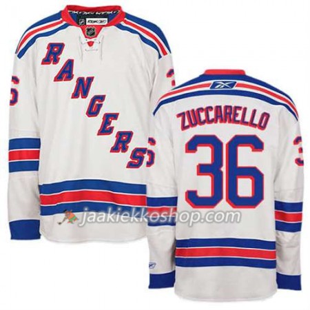 Reebok Miehille NHL New York Rangers Pelipaita Mats Zuccarello #36 Vieras Valkoinen