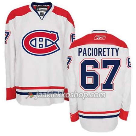 Reebok Miehille NHL Montreal Canadiens Pelipaita Max Pacioretty #67 Vieras Valkoinen Reebok Miehille NHL Montreal Canadiens Pelipaita Max Pacioretty #67 Vieras Valkoinen