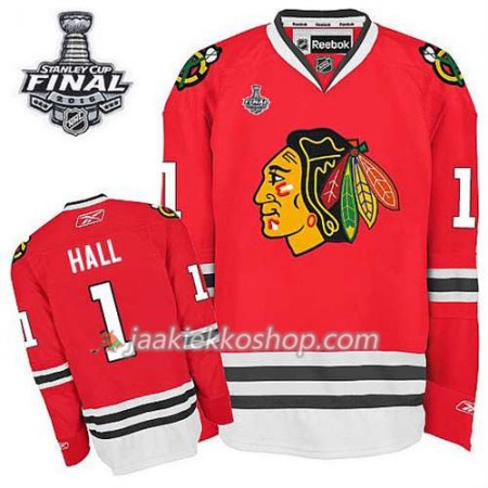 Reebok Miehille NHL Chicago Blackhawks Pelipaita Evgeni Nabokov #1 Koti Punainen 2015 Stanley Cup Reebok Miehille NHL Chicago Blackhawks Pelipaita Evgeni Nabokov #1 Koti Punainen 2015 Stanley Cup
