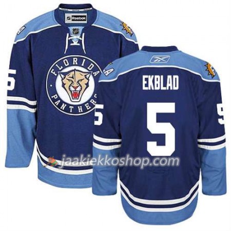 Reebok Miehille NHL Florida Panthers Pelipaita Aaron Ekblad #5 Kolmas Sininen