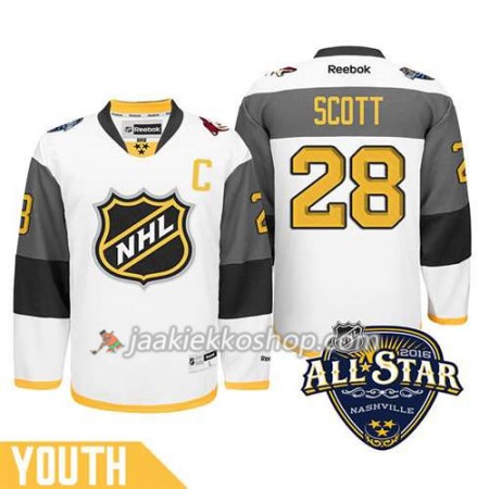 Lapsille NHL 2016 All Star Captain-Montreal Canadiens Pelipaita John Scott #28 Valkoinen Paita