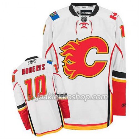 Reebok Miehille NHL Calgary Flames Pelipaita Gary Roberts #10 Vieras Punainen