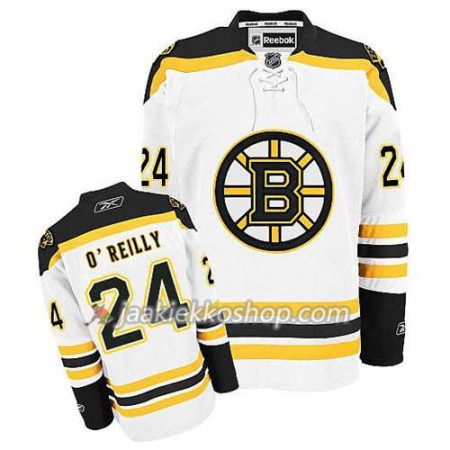 Reebok Miehille NHL Boston Bruins Pelipaita Terry OReilly #24 Vieras Valkoinen