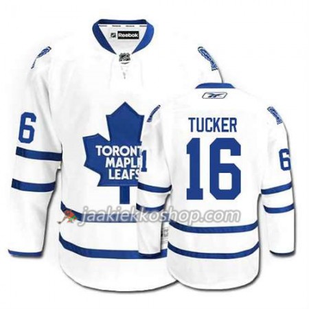 Reebok Miehille NHL Toronto Maple Leafs Pelipaita Darcy Tucker #16 Vieras Valkoinen