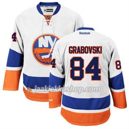 Reebok Miehille NHL New York Islanders Pelipaita Mikhail Grabovski #84 Vieras Valkoinen