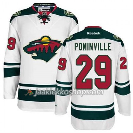 Reebok Miehille NHL Minnesota Wild Pelipaita Jason Pominville #29 Vieras Valkoinen