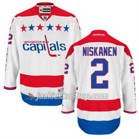 Reebok Miehille NHL Washington Capitals Pelipaita Matt Niskanen #2 Kolmas Valkoinen