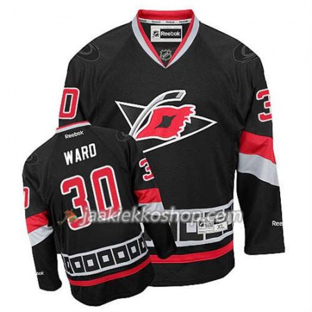 Reebok Miehille NHL Carolina Hurricanes Pelipaita Cam Ward #30 Kolmas Musta