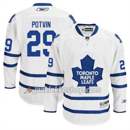 Reebok Miehille NHL Toronto Maple Leafs Pelipaita Felix Potvin #29 Vieras Valkoinen