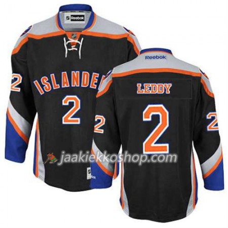 Reebok Miehille NHL New York Islanders Pelipaita Nick Leddy #2 Kolmas Musta