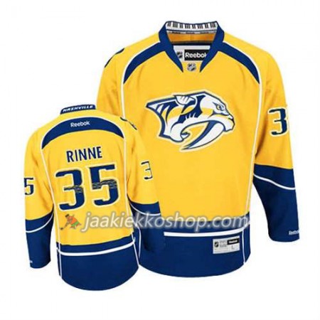 Reebok Miehille NHL Nashville Predators Pelipaita Pekka Rinne #35 Koti Kulta