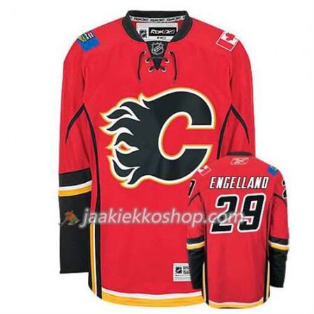 Reebok Miehille NHL Calgary Flames Pelipaita Deryk Engelland #29 Koti Punainen