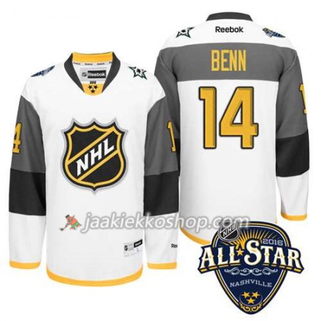 2016 All Star NHL Premier-Dallas Stars Pelipaita Jamie Benn #14 Valkoinen Paita