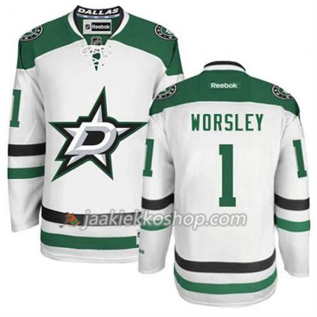 Reebok Miehille NHL Dallas Stars Pelipaita Gump Worsley #1 Vieras Musta