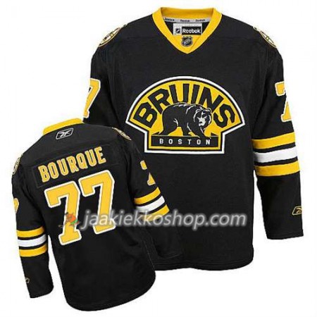 Reebok Miehille NHL Boston Bruins Pelipaita Ray Bourque #77 Kolmas Musta