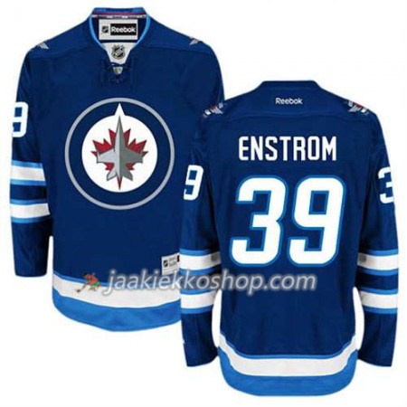 Reebok Miehille NHL Winnipeg Jets Pelipaita Toby Enstrom #39 Koti Sininen