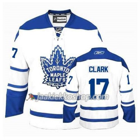 Reebok Miehille NHL Toronto Maple Leafs Pelipaita Wendel Clark #17 Kolmas Valkoinen