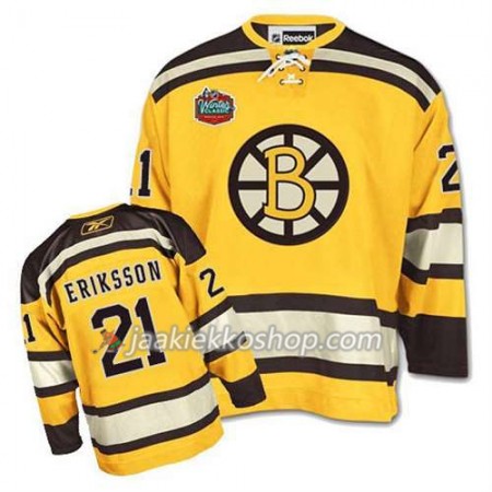 Reebok Miehille NHL Boston Bruins Pelipaita Loui Eriksson #21 Winter Classic Kulta