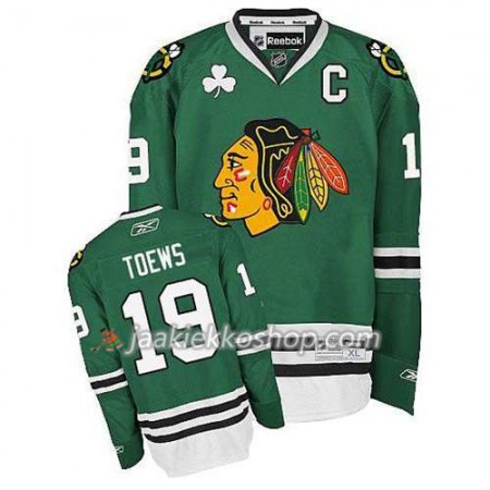 Lapsille NHL Chicago Blackhawks Pelipaita Jonathan Toews #19 Vihreä