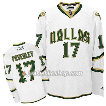 Reebok Miehille NHL Dallas Stars Pelipaita Rich Peverley #17 Kolmas Valkoinen