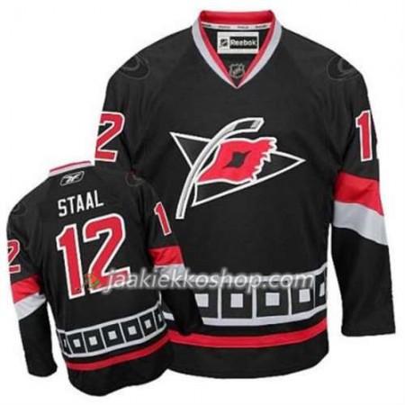 Reebok Miehille NHL Carolina Hurricanes Pelipaita Eric Staal #12 Kolmas Musta