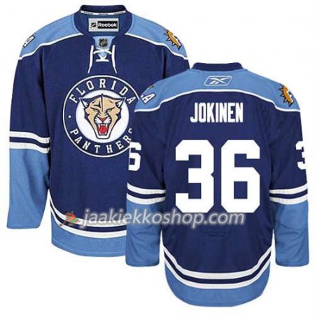 Reebok Miehille NHL Florida Panthers Pelipaita Jussi Jokinen #36 Kolmas Sininen