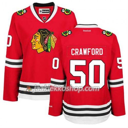 Reebok Miehille NHL Chicago Blackhawks Pelipaita Corey Crawford #50 Koti Punainen Reebok Miehille NHL Chicago Blackhawks Pelipaita Corey Crawford #50 Koti Punainen