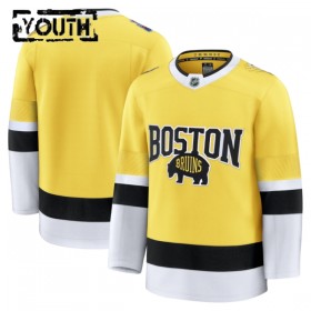 Lapsille NHL Boston Bruins Pelipaita Custom Fanatics NHL Stadium Series Premium 2025-26 Gold
