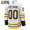 Lapsille NHL Boston Bruins Pelipaita Custom Fanatics Premium 2025-26 vieras Valkoinen