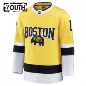 Lapsille NHL Boston Bruins Pelipaita Fanatics NHL Stadium Series Premium Jeremy Swayman 2025-26 Gold