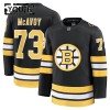 Lapsille NHL Boston Bruins Pelipaita Fanatics Premium Charlie Mcavoy 2025-26 koti Musta