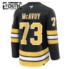 Lapsille NHL Boston Bruins Pelipaita Fanatics Premium Charlie Mcavoy 2025-26 koti Musta