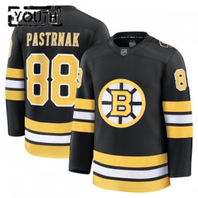 Lapsille NHL Boston Bruins Pelipaita Fanatics Premium David Pastrnak 2025-26 koti Musta