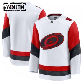 Lapsille NHL Carolina Hurricanes Pelipaita Custom Fanatics Premium 2025-26 vieras Valkoinen