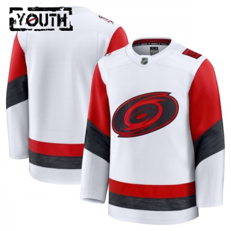 Lapsille NHL Carolina Hurricanes Pelipaita Custom Fanatics Premium 2025-26 vieras Valkoinen