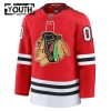 Lapsille NHL Chicago Blackhawks Pelipaita Custom Fanatics Centennial Premium 2025-26 Punainen