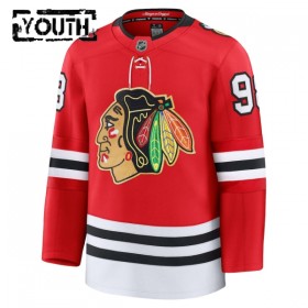 Lapsille NHL Chicago Blackhawks Pelipaita Fanatics Centennial Premium Connor Bedard 2025-26 Punainen