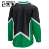 Lapsille NHL Dallas Stars Pelipaita Custom Fanatics Premium 2025-26 Kolmas Musta