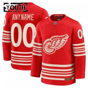 Lapsille NHL Detroit Red Wings Pelipaita Custom Fanatics Centennial Premium 2025-26 Punainen