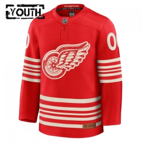 Lapsille NHL Detroit Red Wings Pelipaita Custom Fanatics Centennial Premium 2025-26 Punainen