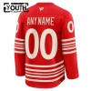 Lapsille NHL Detroit Red Wings Pelipaita Custom Fanatics Centennial Premium 2025-26 Punainen