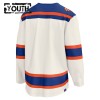 Lapsille NHL Edmonton Oilers Pelipaita Custom Fanatics Premium 2025-26 Kolmas Valkoinen