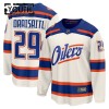 Lapsille NHL Edmonton Oilers Pelipaita Fanatics Premium Leon Draisaitl 2025-26 Kolmas Valkoinen