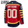 Lapsille NHL Florida Panthers Pelipaita Custom Fanatics Premium 2025-26 Winter Classic Punainen