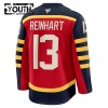 Lapsille NHL Florida Panthers Pelipaita Fanatics Premium Sam Reinhart 2025-26 Winter Classic Punainen