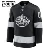Lapsille NHL Los Angeles Kings Pelipaita Custom Fanatics Premium 2025-26 Kolmas Musta