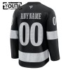Lapsille NHL Los Angeles Kings Pelipaita Custom Fanatics Premium 2025-26 Kolmas Musta