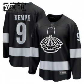 Lapsille NHL Los Angeles Kings Pelipaita Fanatics Premium Adrian Kempe 2025-26 Kolmas Musta