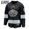 Lapsille NHL Los Angeles Kings Pelipaita Fanatics Premium Adrian Kempe 2025-26 Kolmas Musta